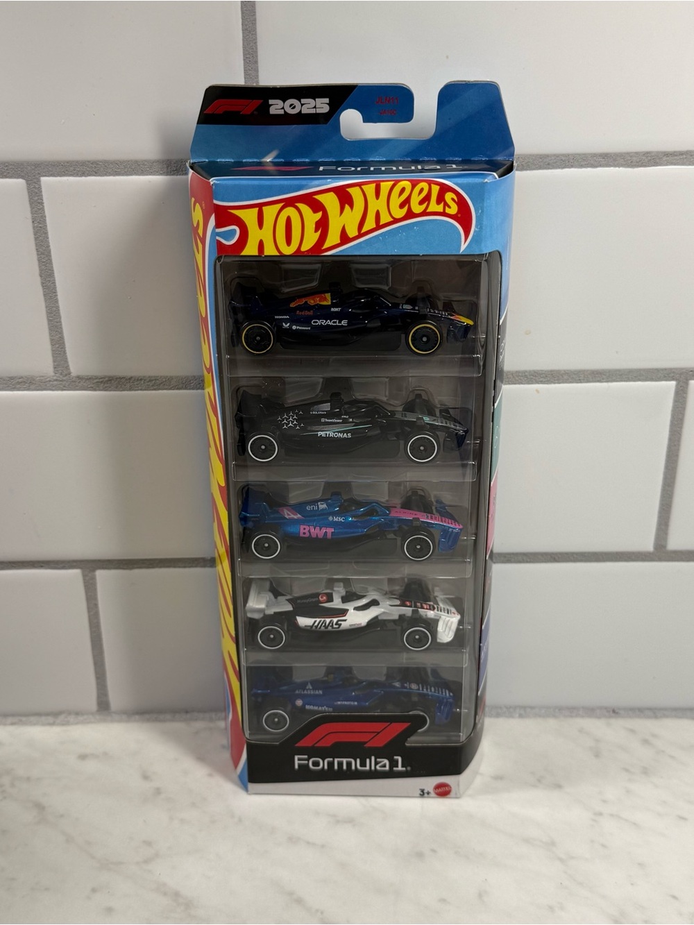 Formula 1 F1 2025 Hot Wheels 5-Pack